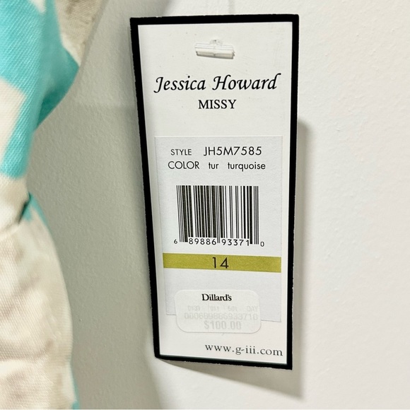 JESSICA HOWARD Women’s Floral Special Occasion Dress Size 14 - Picture 15 of 16